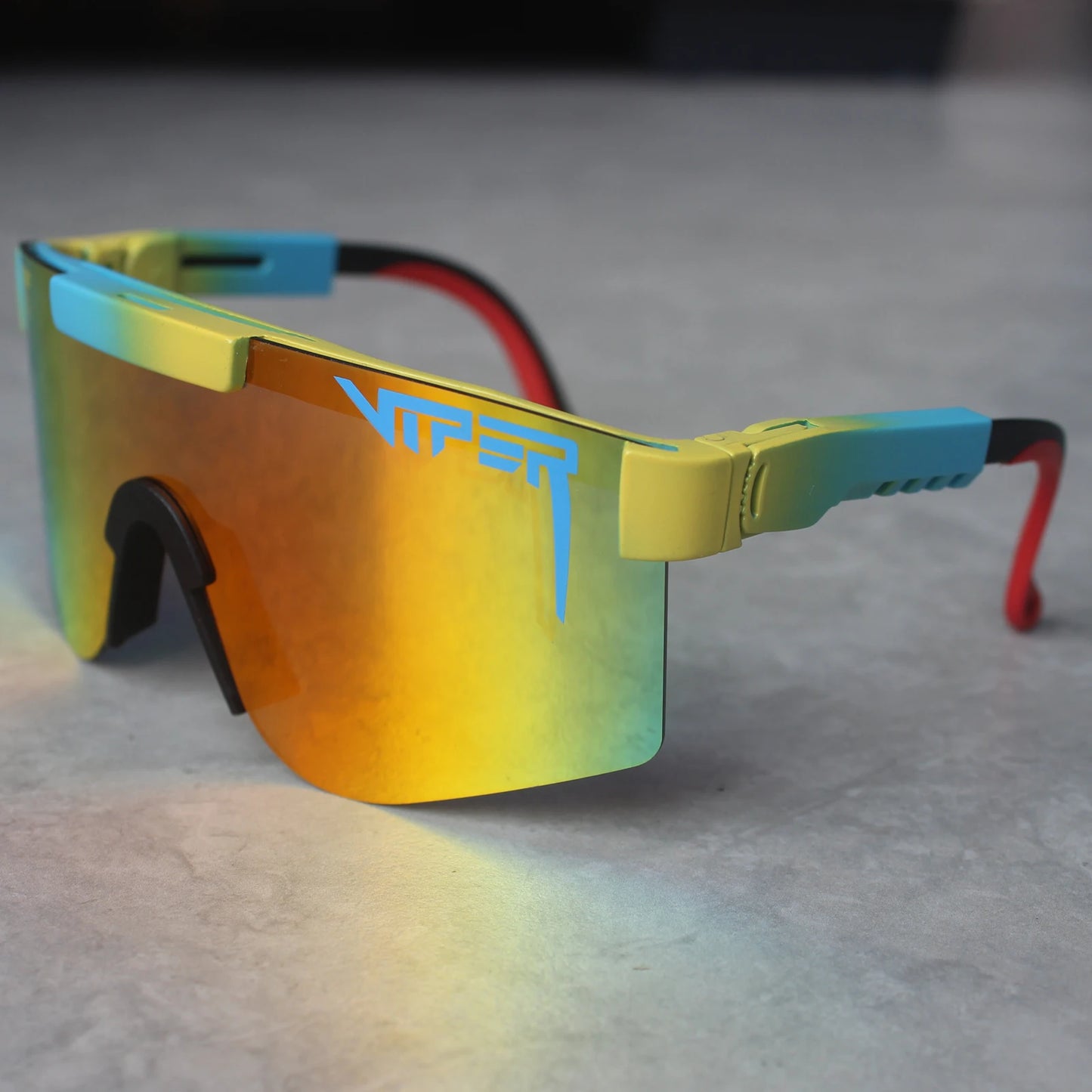 Adult UV400 Sun Glasses Pit Viper Sunglasses Men Women Adults Outdoor Eyewear Sport Goggles Mtb Shades