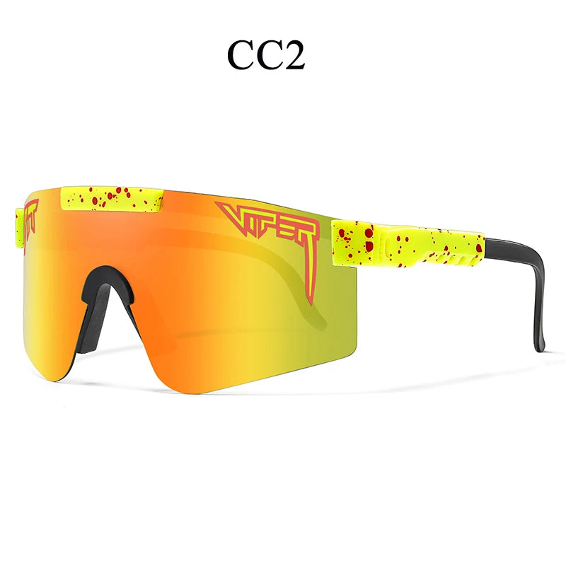 Adult UV400 Sun Glasses Pit Viper Sunglasses Men Women Adults Outdoor Eyewear Sport Goggles Mtb Shades