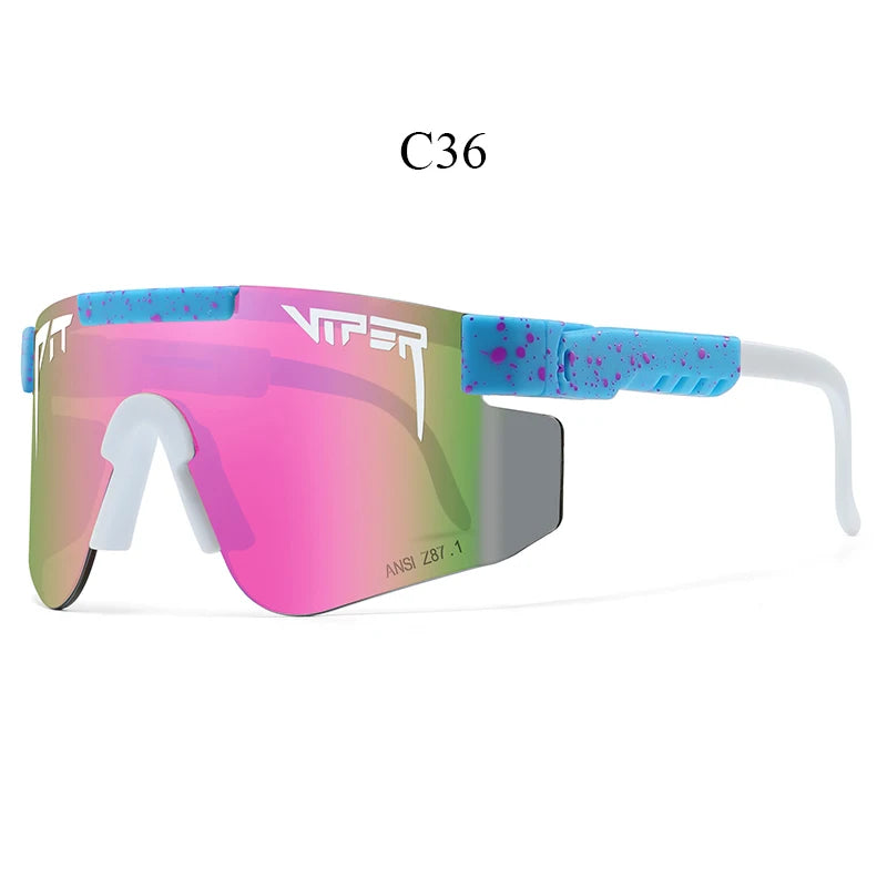 Adult UV400 Sun Glasses Pit Viper Sunglasses Men Women Adults Outdoor Eyewear Sport Goggles Mtb Shades