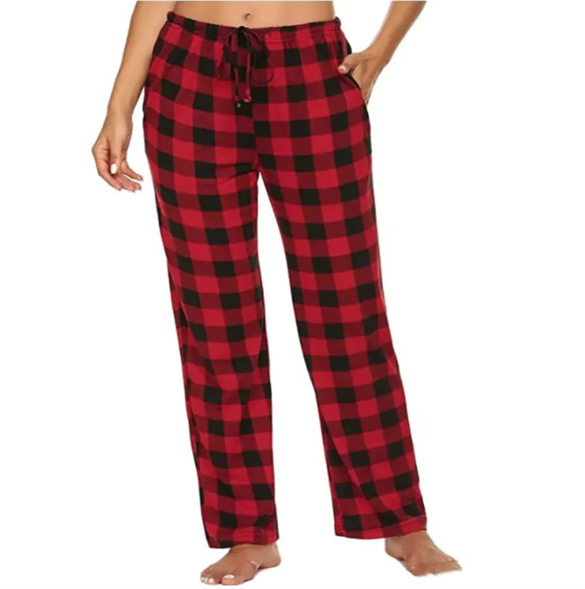 Cozy Plaid Pants