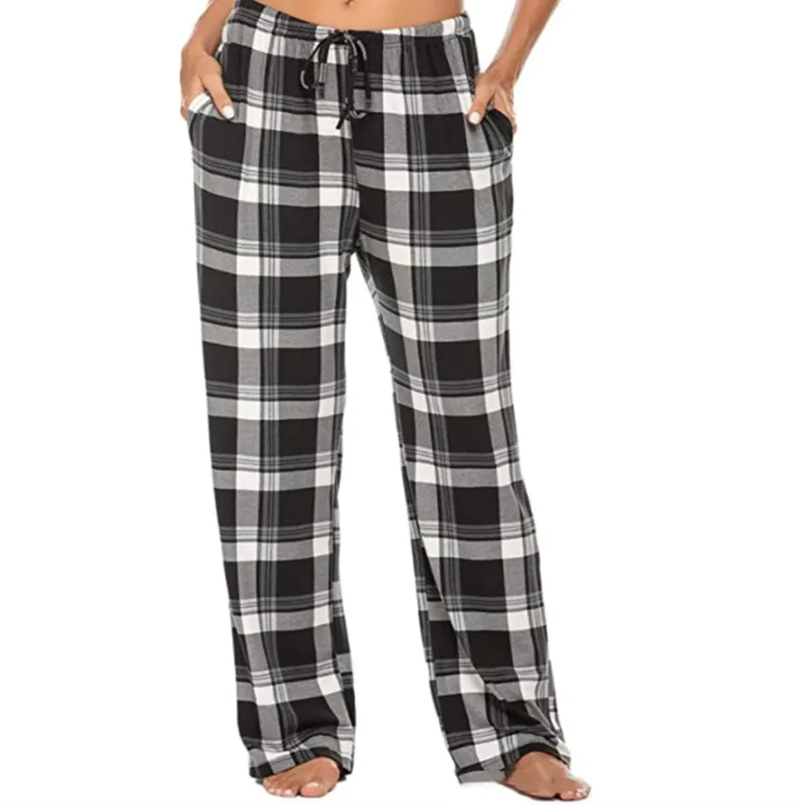 Cozy Plaid Pants