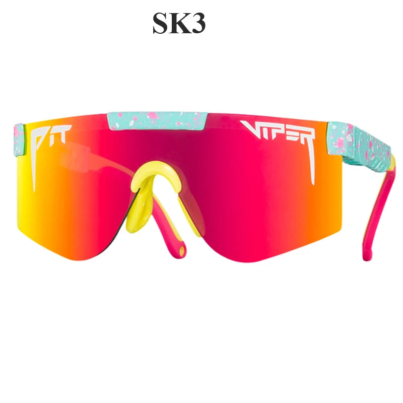 Adult UV400 Sun Glasses Pit Viper Sunglasses Men Women Adults Outdoor Eyewear Sport Goggles Mtb Shades