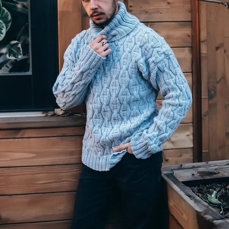 Turtleneck Knitted Sweater