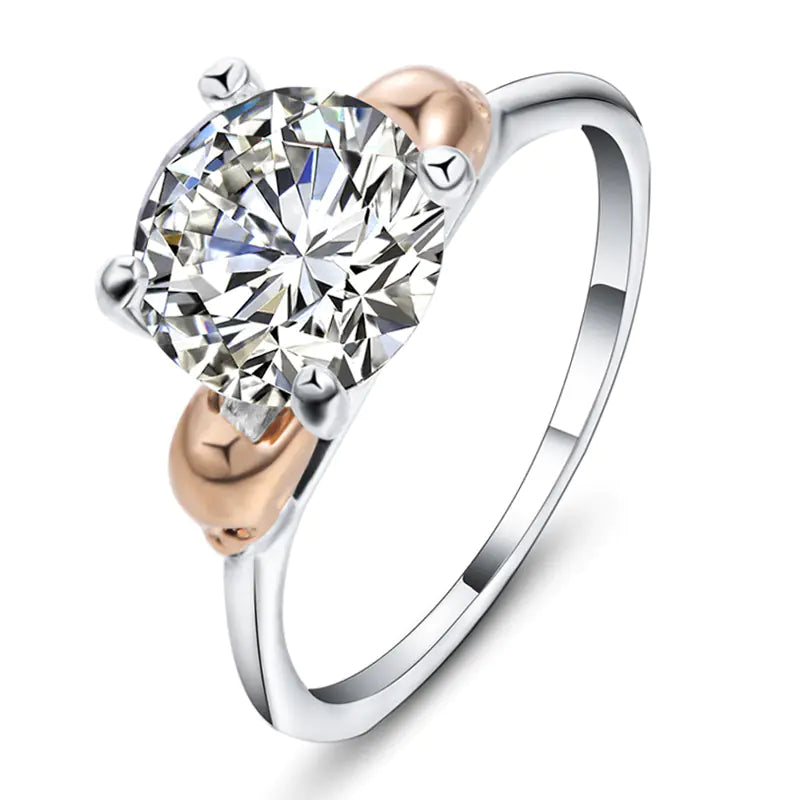 Two-Tone Ring - European Style Jewelry