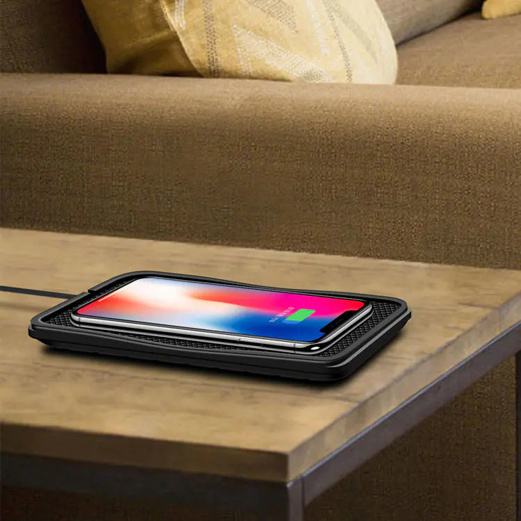 Car Wireless Charger with Anti-Slip Pad, 10W Fast Charge