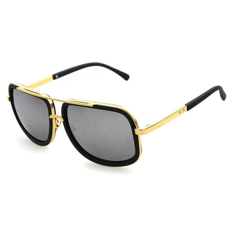 Oversized Metal Sunglasses 6002 Style