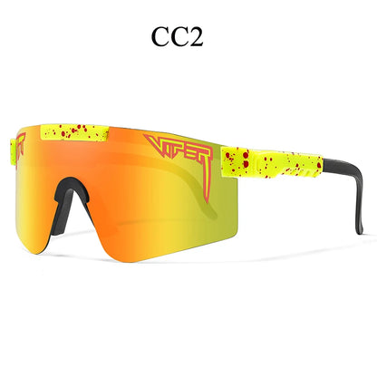 Adult UV400 Sun Glasses Pit Viper Sunglasses Men Women Adults Outdoor Eyewear Sport Goggles Mtb Shades