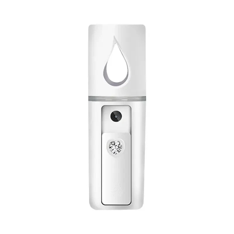 20ml Portable Nano Facial Sprayer - USB Rechargeable Handheld Face Steamer & Air Humidifier for On-The-Go Hydrating Skin Care