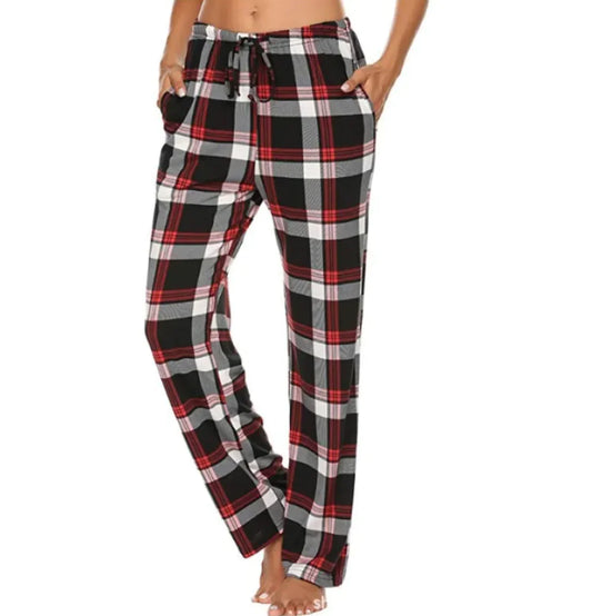 Cozy Plaid Pants
