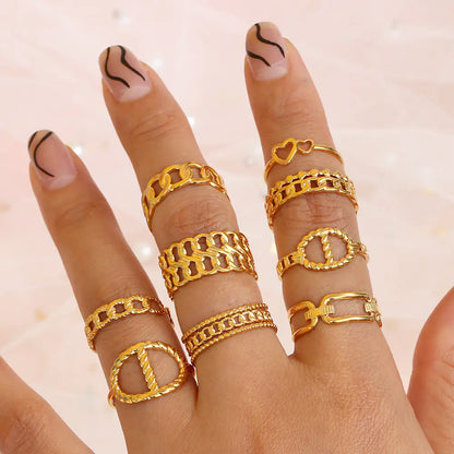 European American Gold Ring Jewelry Ornament