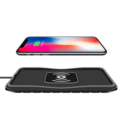 Car Wireless Charger with Anti-Slip Pad, 10W Fast Charge