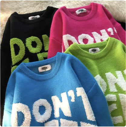 Korean-Style Knitted Sweater